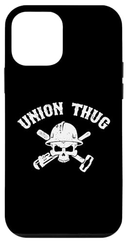 Mens Skull Skilled Labor Day Construction Worker Union Thug �X�}�z�P�[�X iPhone 12 mini �p
