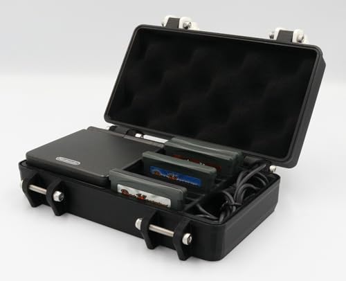 Image of Game Boy Advance SP Rugged Protective Carrying Case - Holds up to 11 GBA Games & USB Cable
