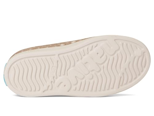 Native Shoes Unisex-Child Jefferson Bio-Bling Sneakers, Rock Salt Bling/Rock Salt Pink, 7 Toddler