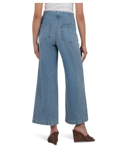 KUT from the Kloth Women's Meg High Rise Wide Leg with Front Welt3