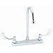 Commander Centerset Faucet with Double Wrist Blade Handles Size: 5 1/4"