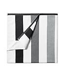 Bornbay Cotton Oversized Beach Towel - Extra Large 40"X70" Plush Thick Pool Towel, XL Fluffy Stripe