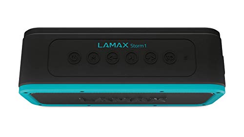 Altoparlante Bluetooth 5.0, Lamax Storm1 40 W, Altoparlante Portatile Con 3 Modalità Audio, Resistenza All'acqua IP67, 15 Ore Di Riproduzione, USB-C, Nfc, Jack Da 3,5 Mm, Microsd, True Wireless Stereo - 3