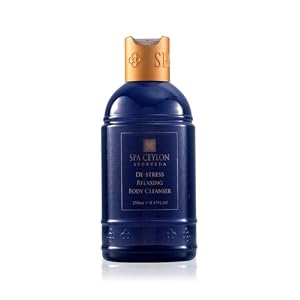 SPA CEYLON DE-STRESS Relaxing Body Cleanser | Shower Gel | Body Wash | Sulphate Free Cleanser | 250ml