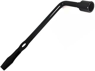 KaberMisr 2020 Car Tire Wrench Wheel Nut Wrench Size 19 Bi-Directional (Tapered End, Code:8476)