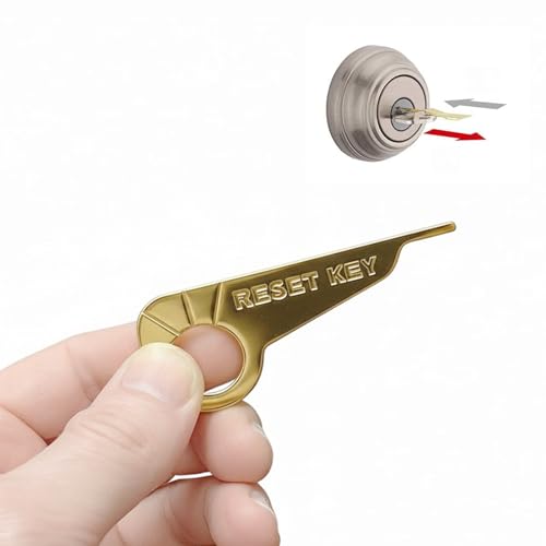 2Pcs SmartKey Learn Tool, Rekeying Tool for SmartKey Enabled Locks and Deadbolts, Key Change Tool for Kwikset Lock Cylinder Rekeying Kit, Lock Rekey Tool for Homeowners and Locksmiths