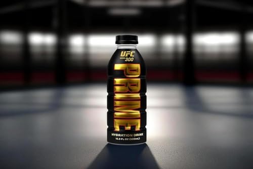 image for Prime Hydration Drink, UFC 300 Edition, 16.9oz, Single Bottle, 16.9 Fl