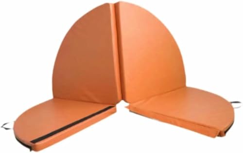 Mat de yoga rond protecteur pour s'entraîner sans douleur au pôle et à la maison