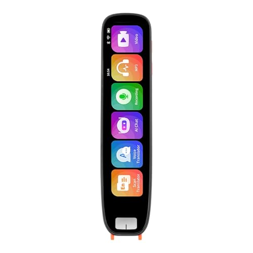 Yaregelun Scanning Translation Pen AI Scan Smart Translation Pen Recording MP3 Video Text Scanning Offline Translation Device Point Reading