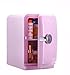 Produktbild RENXR Minikühlschrank- ADVANSA Thermo ° Cool/Warm-Box 4 Liter, AC-DC Und Auto, Geringes Gewicht, 1 Herausnehmbare Regaleinheit, Niedrige Betriebsgeräusch,Rosa