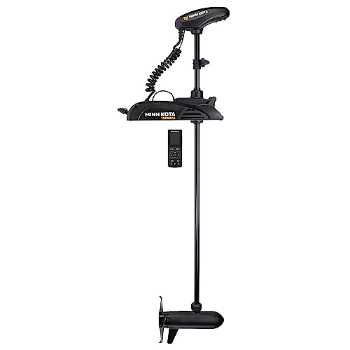 Minn Kota Terrova Bow-Mount Electric Trolling Motor with GPS, Spot-Lock – 80 Lb. Thrust, 60 in. Shaft, Freshwater
