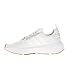 adidas Men's Swift Run Sneaker, White/White/Black, 4