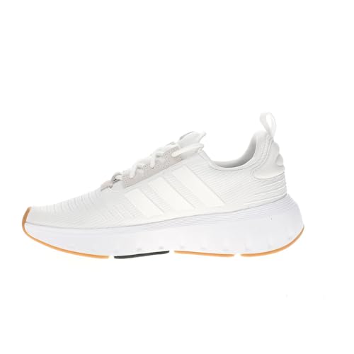 Image of adidas Mens Swift Run Sneakers Shoes Casual - Black, Grey, White