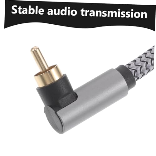 NUOBESTY Cable Coaxial Digital Audio con Doble Blindaje Alta Durabilidad y Conexión Plug And Play Compatible con Altavoces Televisores y Ordenadores Accesorios para Vídeo y Audio - imagen 7