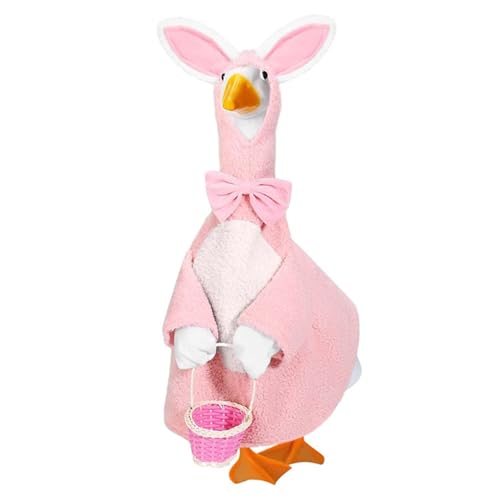 Costume lapin oie de porche 23" pour décoration jardin de Pâques