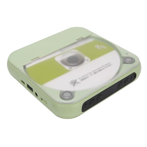 Lecteur CD portable MP3 avec casque pour écouter vos albums préférés sur votre bureau
