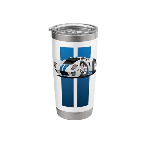 Classic Sixties Race Car Insulated Tumbler