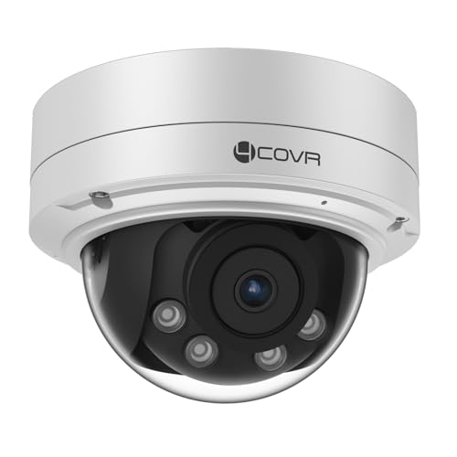 Forcovr 4K 8MP PoE Vandal Dome
