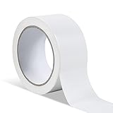 Window Weather Sealing Tape, 2inchx65.6ft Sealing Tape Plastic Weather Seal Tape Sealing Tape Waterproof No Residue Sealant Strip for Doors Windows Keep Out Cold Air Dust Rain (White)