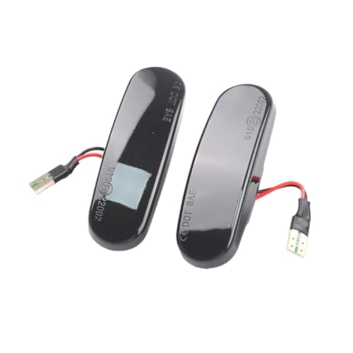 Intermitente lateral ahumado negro dinámico Lancia Musa luces piloto de aleta