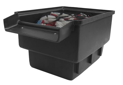 EasyPro Pond Products WF10E Prelude ECO-Series Waterfall Filter, for Natural Biological Filtration, is a Patented, Tool-Free System Ideal for Koi Ponds and Water Gardens Up to 1,000 Gallons