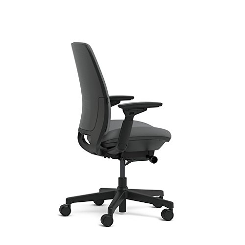 Steelcase Amia Fabric Chair, Gray #TOP4