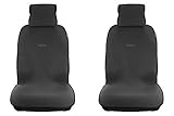 Sojoy Summer Cooling Four Seasons Car Seat Cushions for Front Two Seats Comes with 2 Pieces - Honeycomb Cloth (Carbon Black)