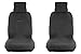 Sojoy Summer Cooling Four Seasons Car Seat Cushions for Front Two Seats Comes with 2 Pieces - Honeycomb Cloth (Carbon Black)