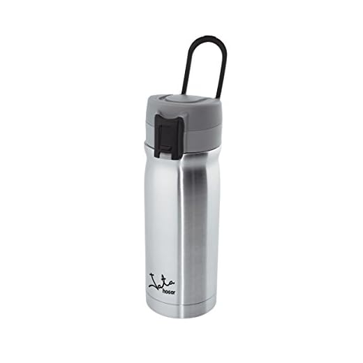 Jata Hogar 840 - Termo Café. Termo Bebida Frías y Calientes. Para llevar. 350 ml. Acero inoxidable. Libre de BPA. Ligero. Cierre hermético. Tapa rosca