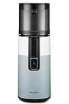 Hurom H400 Cold Press Juicer Machine, Award Winning Masticating Slow Juicer, Easy to Clean, Strainer & Hands Free with Self Feeding, Wide Mouth Hopper, Easy Assembly (Two-Tone Blue)