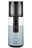 Hurom H400 Easy Clean Slow Juicer, Two Tone Blue | Hands Free | Hopper Fits Whole Produce | Quiet Motor | Scrub Free Cleaning | BPA Free | Easy...