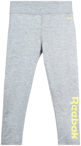 Reebok Girls Active Set - Fleece Hoodie Sweatshirt And Legging Set (Little Girl/Big Girl), Size 12, White Tie Dye Heather Grey #TOP5