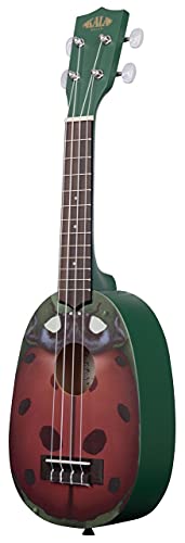 Kala KA-NV-LBUG-BAG – Ukulélé Soprano Novelty, Ladybug + housse - Les Beatles, Paul McCartney, John Lennon, RIngo Starr, George Harrison Kala KA-NV-LBUG-BAG - Ukulélé Soprano Novelty, Ladybug + housse – Image 3