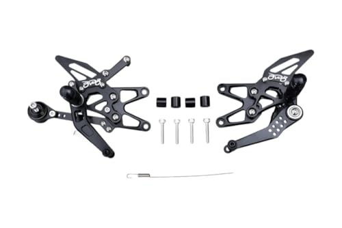 Commandes reculées AVDB Street Triple 765 pour optimiser la position