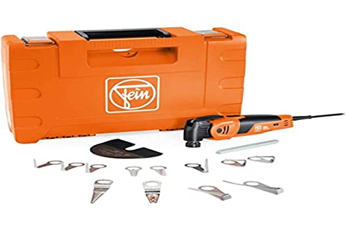Fein MULTIMASTER MM 700 1.7 Q Autoglas (Multitool mit 5 m Kabel, 450 W, Multifunktionswerkzeug für KFZ-Bereich, inkl. Schutzabdeckung, Schärfstein, Schneidmesser, mit Kunststoffkoffer) 72297062000