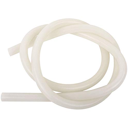 Preisvergleich Produktbild VALEKNA SILITUBE SO 8mm x 1mm (5 / 16" Zoll), Meterware, Silikonschlauch, Lebensmittelschlauch, Schlauch Lebensmittelecht, hitzebeständig, flexibel, transparent, weich