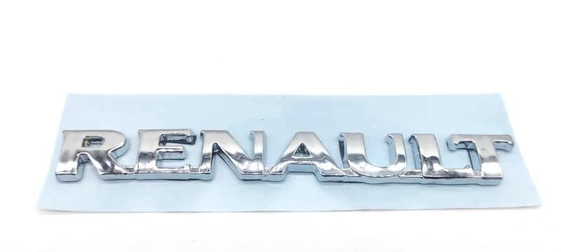 Image of Car Name Emblem Monogram Logo Sign Badge Decals Sticker Chrome Plastic for (Renault)