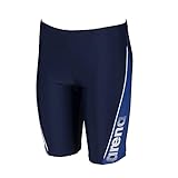 Badehose für Jungen ARENA Thrice Jr Jammer Badehose Kinder, Jungen, Schwimm-Slips, 0000004119, Navy/Royal, 11 años