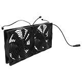 HOMOCONO Aluminium Wärmetauscher Kühler 240mm PC Kühler mit Lüfter für Wasserkühlung Hochleistungs Kühlkörper zur Wärmeableitung in Sommeratmosphäre