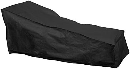 Bosmere Q365 Simply Cover BlackBerry (Black) Sunlounger Cover