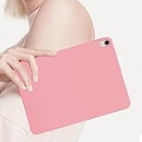Case Compatible with iPad 11th Gen A16 11 Inch 2025 Case, Back Shell, Slim Light Flexible TPU Rubber Soft Skin Silicone Protective Cover Shockproof Tablet Cover A16 11th Generation(Pink) - Image 7