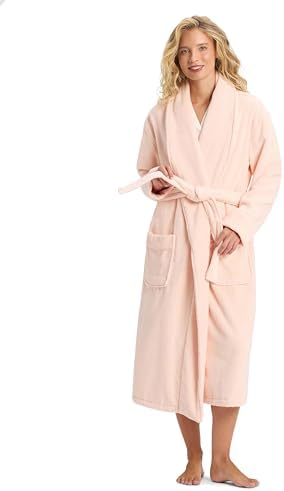 Cozy Earth Luxe Bath Robe - Luxury Robe for Women and Men, 60% Co...