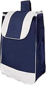 Stafeny Einkaufswagen-Ersatztasche, tragbar, wasserdicht, Oxford-Stoff, Einkaufswagen, Taschen, Trolley-Zubehör (blau)