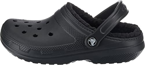 Sandália Classic Lined, Crocs, Adulto Unissex, Black/Black, 42
