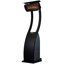 Bromic Tungsten Smart Heat Freestanding 11000W Gas Patio Heater - Propane Gas LPG, 500 Series, 110V, Black Finish - BH0510001