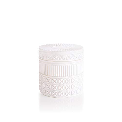 Capri Blue Gilded Muse Faceted Decorative Candle - Scented Candles with Sugared Citrus & Tropical Fruits - Long Lasting Soy Wax Blend - Home Decor Gifts - Volcano (11 Oz)