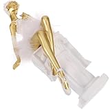 Décoration abstraite de danseuse - cette statuette de ballerine est fabriquée en résine, ce qui vous permettra de l'utiliser très longtemps