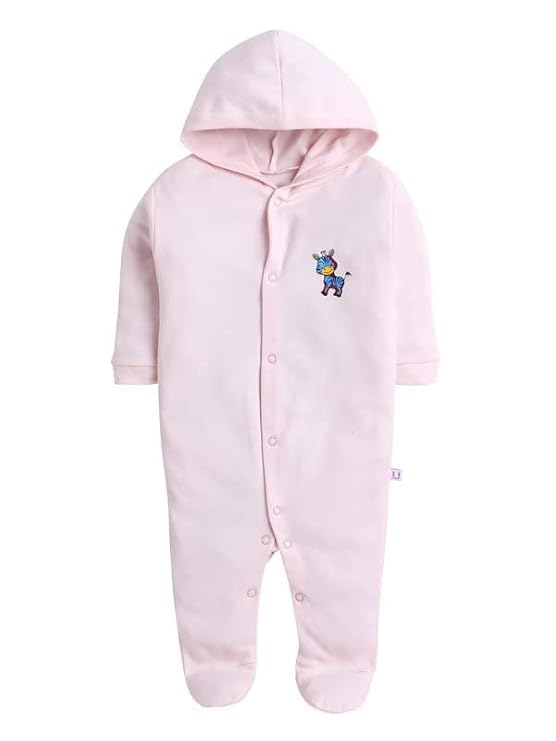 Image of Hooded Rompers /Sleepsuits /Jumpsuit /Night Suits for Baby Boys & Girls, Infants, New Borns Pack of 2 Pec