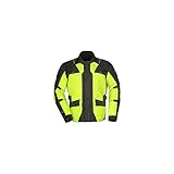 Tourmaster Transition Series 4 Women's Textile Motorcycle Touring Jacket (Hi-Viz/Black, X-Large)