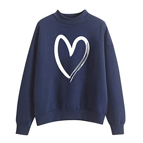 Sweat chaud pour femme manches longues et col rond doux idéal contre le froid